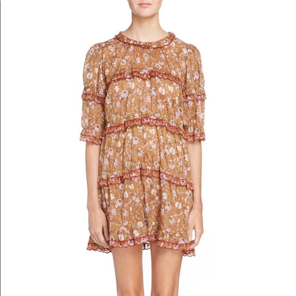 Isabel Marant Etoile Maiwenn Floral Print Dress